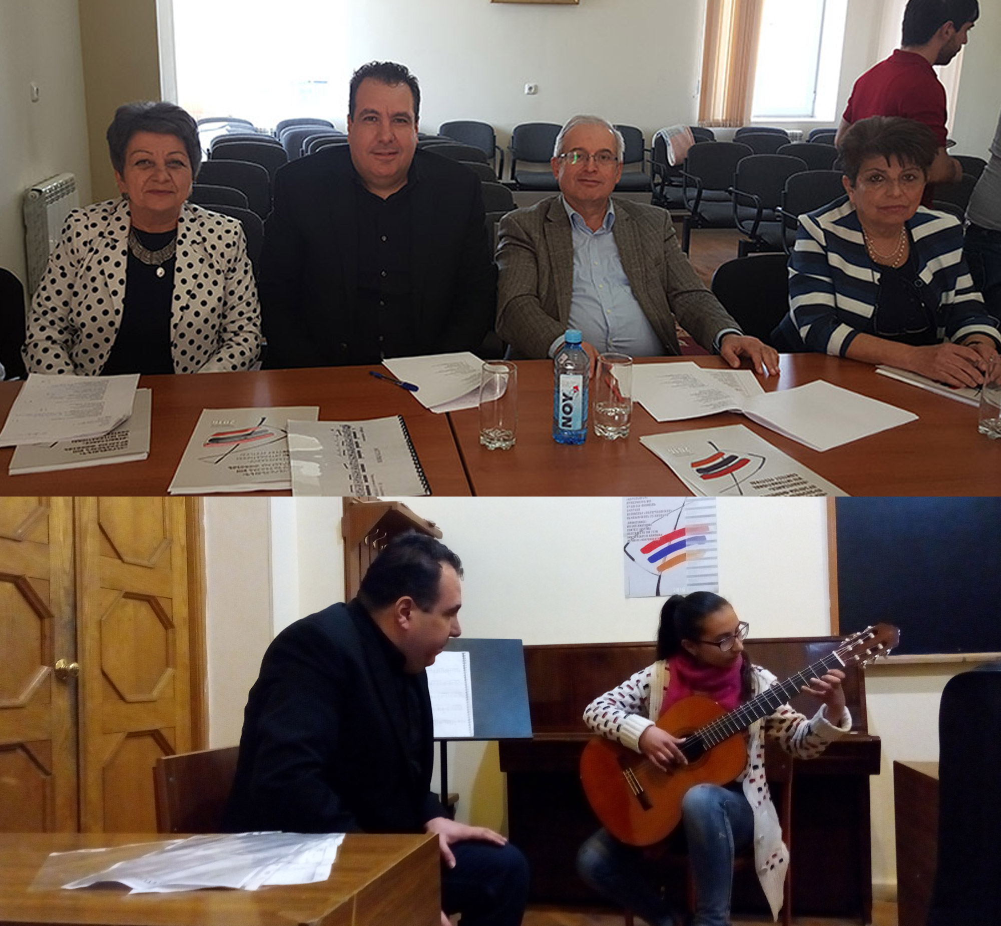 Megerdich Mikayelian was invited to The Famous Renaissance Festival as a jury member in Armenia. Mikayelian also gave guitar master class to the students there.